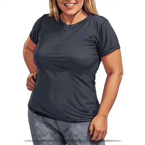 Modelagem em pdf de Baby Look Trad Plus Size do Gg ao G5