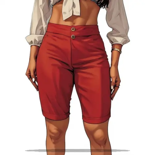 Modelagem em pdf de Bermuda Social Feminina Adulto 36 ao 48