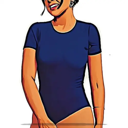 Modelagem em pdf de Body Adulto Fem Manga Curta do P ao Xxg