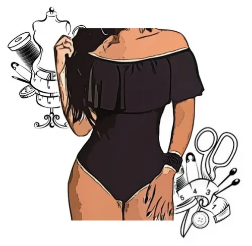 Modelagem em pdf de Body Adulto com Babado Pp ao Gg #15