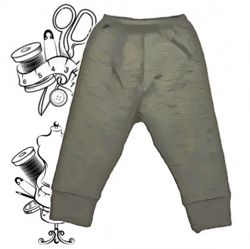Modelagem em pdf de Calça Mijao Pe Revers Rn a 3 Anos #248