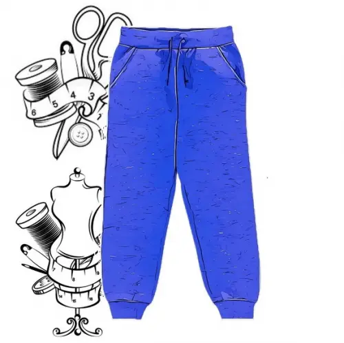 Modelagem em pdf de Calça Moletom Inf 2 a 16 Anos #246
