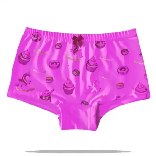 Modelagem em pdf de Calcinha Box Boxer Inf de 2 a 14 Anos