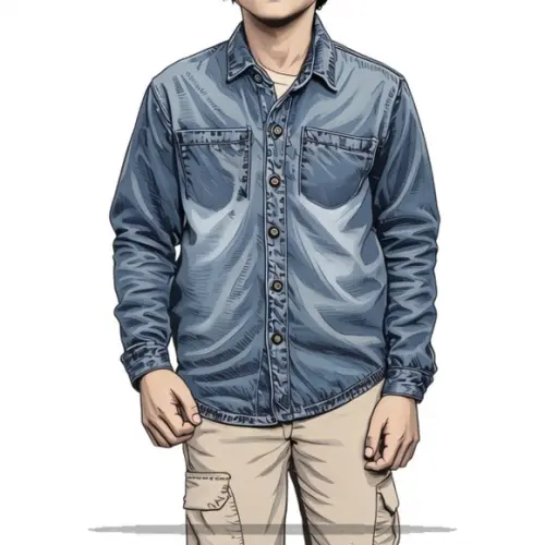 Modelagem em pdf de Camisa Social Inf 2 a 14 Anos