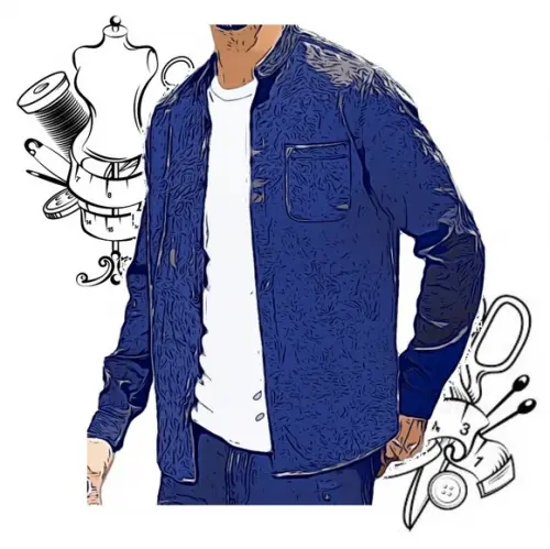 Modelagem em pdf de Camisa Masculina Linda P ao Xg #07