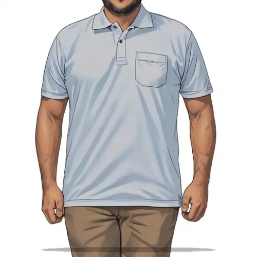 Modelagem em pdf de Camisa Polo Masc Plus Size Gg ao G5