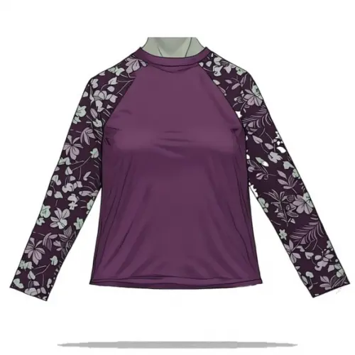 Modelagem em pdf de Camiseta Feminina Proteção Uv P ao Xxg