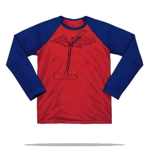 Modelagem em pdf de Camiseta Inf Proteção Uv Raglan 2 ao 14