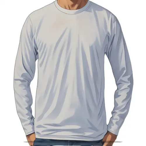 Modelagem em pdf de Camiseta m Longa Trad Gola Careca Pp-gg