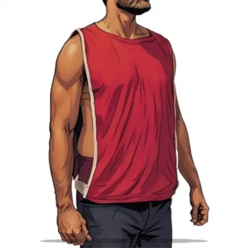 Modelagem em pdf de Colete Futebol Adulto do P ao Xg