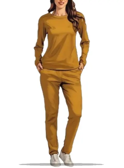 Modelagem em pdf de Conj Pijama Longo Feminino do Pp ao Gg