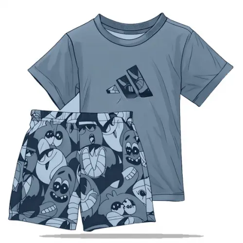 Modelagem em pdf de Conjunto Inf Masc Verão 1 a 12 Anos