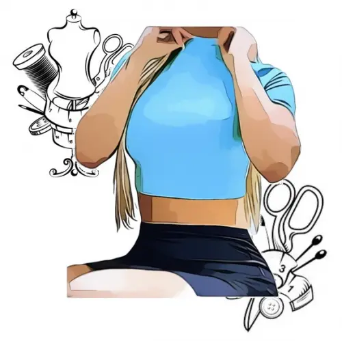 Modelagem em pdf de Cropped Gola Alta Pp ao Xg #130