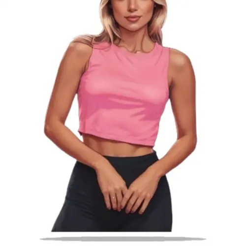 Modelagem em pdf de Cropped Regata Fem Adulto P ao Xg