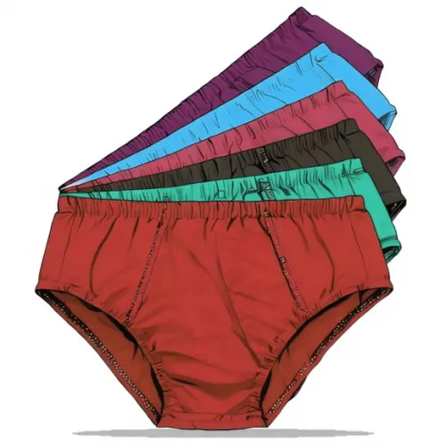 Modelagem em pdf de Cueca Infantil Básica 1 a 10 Anos