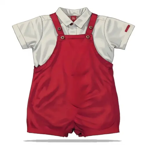Modelagem em pdf de Jardineira e Camisa Polo Bebe Rn a 24 m