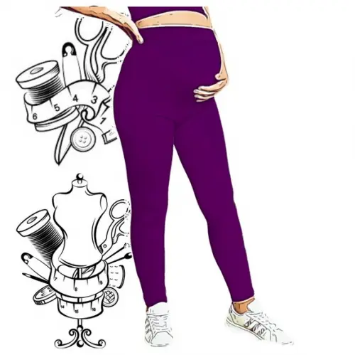 Modelagem em pdf de Legging Gestante do Pp ao Xg #261