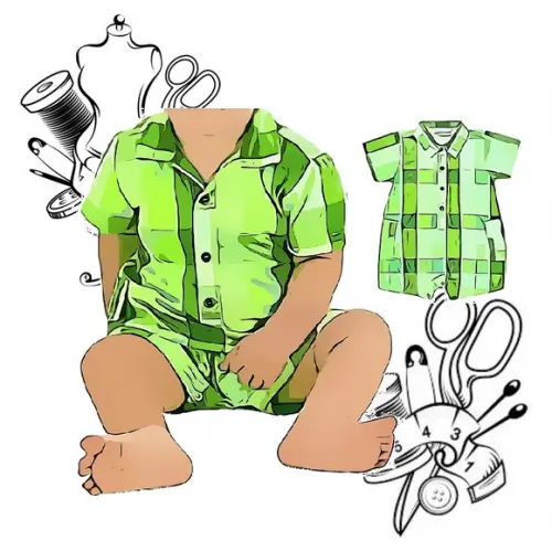 Modelagem em pdf de Macaquinho Polo 3m a 2anos #140