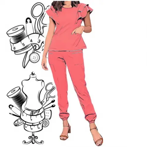 Modelagem em pdf de Pijama Cirurgico do P ao Xxg #141