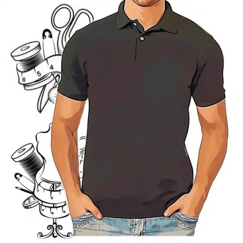 Modelagem em pdf de Polo Trad Masculina Pp ao Xxg #270