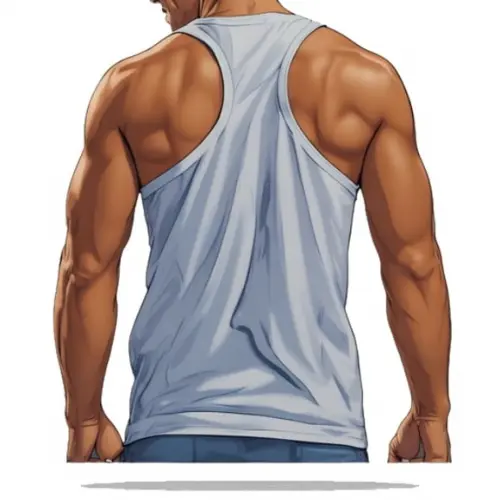 Modelagem em pdf de Regata Nadador Masculina Pp ao Xg