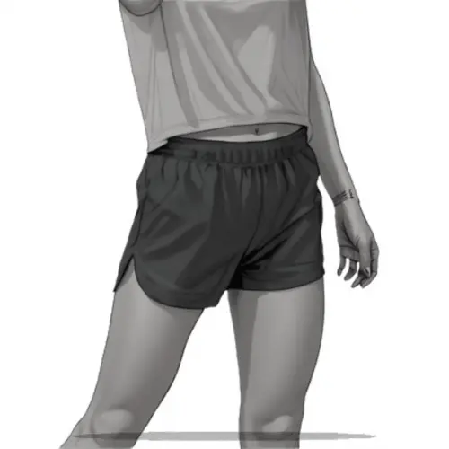 Modelagem em pdf de Short Fem Calção Fitness Futebol P - Xxg
