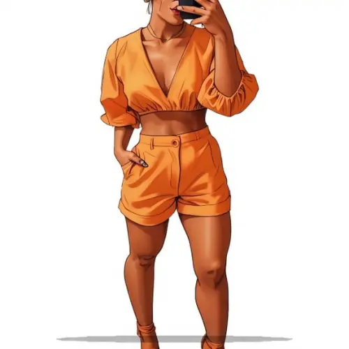 Modelagem em pdf de Short e Cropped Alfaiataria do P ao Gg