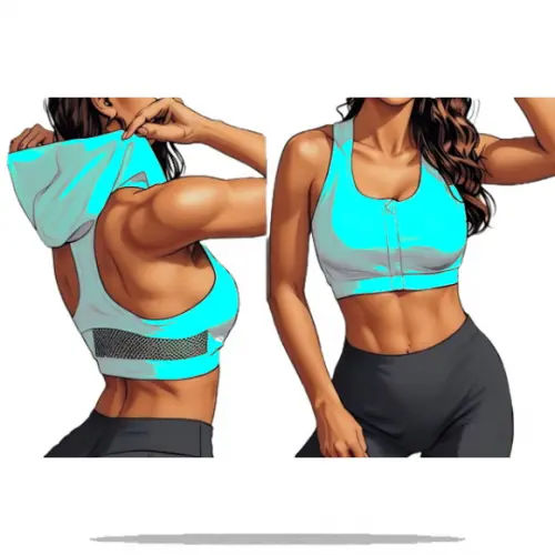 Modelagem em pdf de Top com Capuz Fem do P ao Xxg