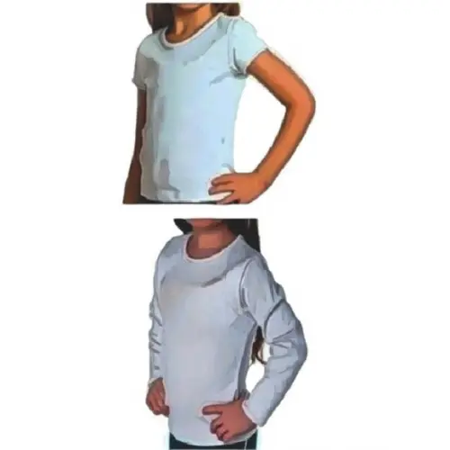 Molde Baby Look Infantil Manga Curta e Longa Envio Por Email