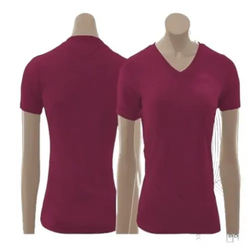 Molde Baby Look Trad Feminina Gola V Manga Curta