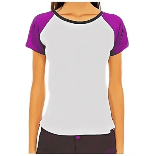 Molde Baby Look Raglan Feminina