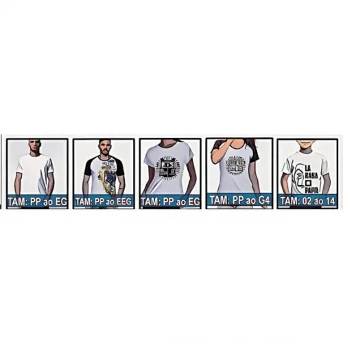 Molde Baby Look Trad Raglan Adulto e Infantil e Camisetas