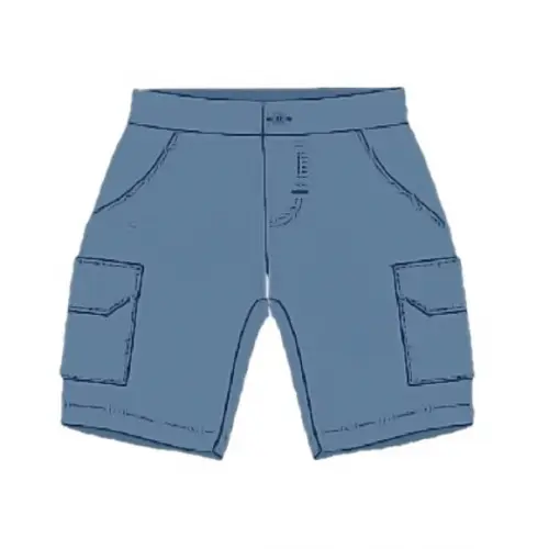 Molde Bermuda Infantil com Bolso Faca
