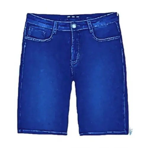 Molde Bermuda Jeans Masculino Tradicion