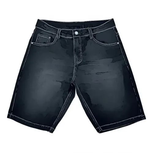Molde Bermuda Masc Basica Jeans com Elastano 36 ao 48