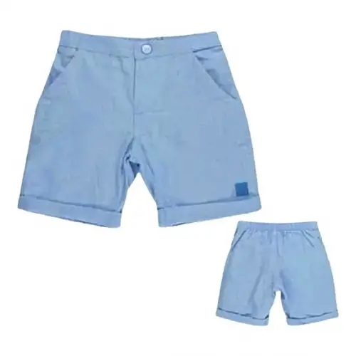Molde Bermuda Short Linho Infantil Menino 2 ao 14