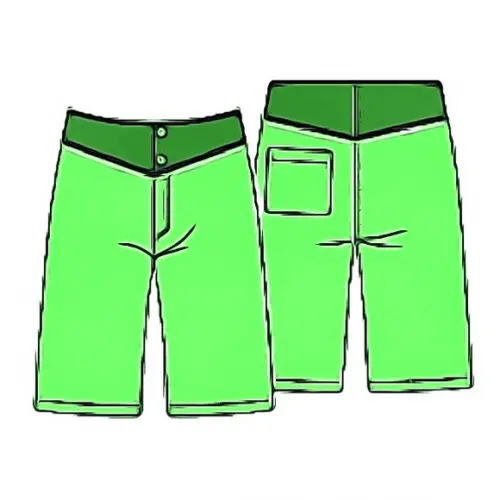 Molde Bermuda Surfista Masculina P ao Gg