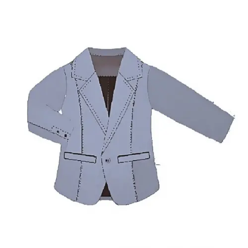 Molde Blazer Masculino Infantil