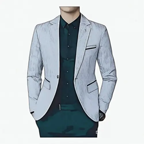Molde Blazer Social Masculino Corte Italiano P ao Gg
