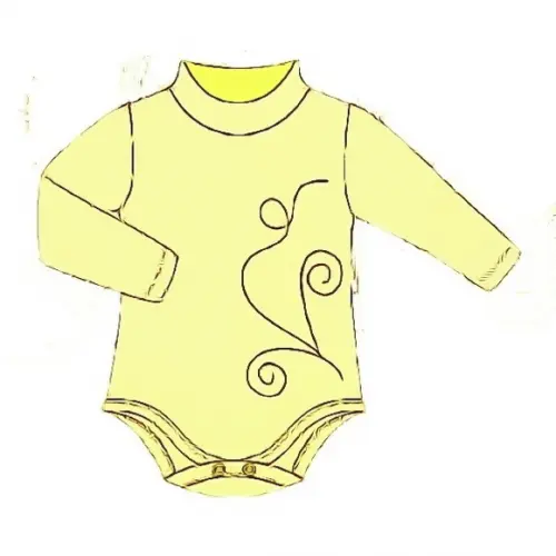 Molde Body Collant com Gola Alta