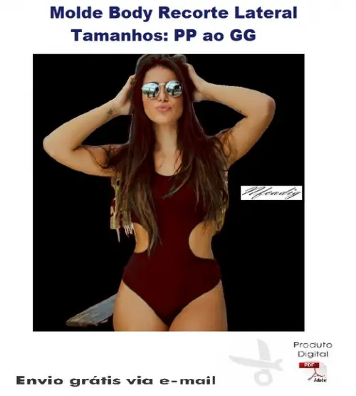 Molde Body Recorte Lateral PP ao GG #280