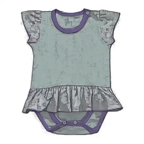 Molde Body Saia Feminino Bebê - Lindo Modelo