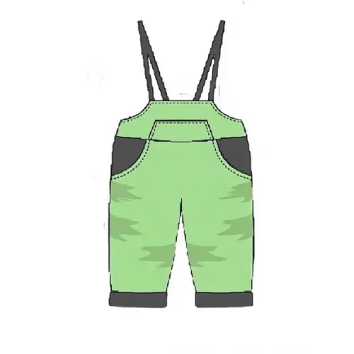 Molde Calça Jardineira Infantil