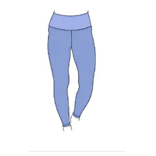 Molde Calça Legging Cós Alto Infantil