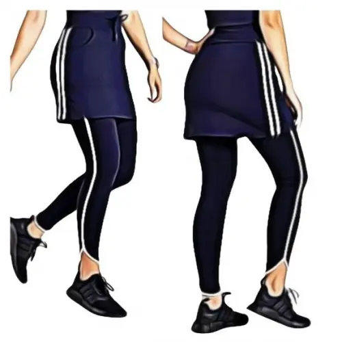 Molde Calça Legging com Saia P ao Xxg #447