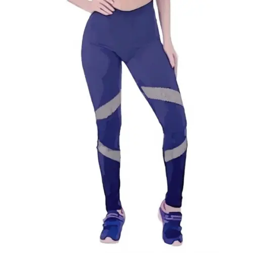 Molde Calça Legging Transparência Cós Alto P ao Gg