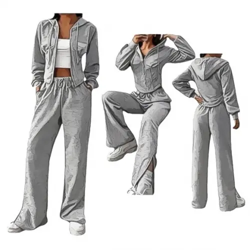 Molde Calça Moletom + Jaqueta com Capuz Fem P ao Xxg