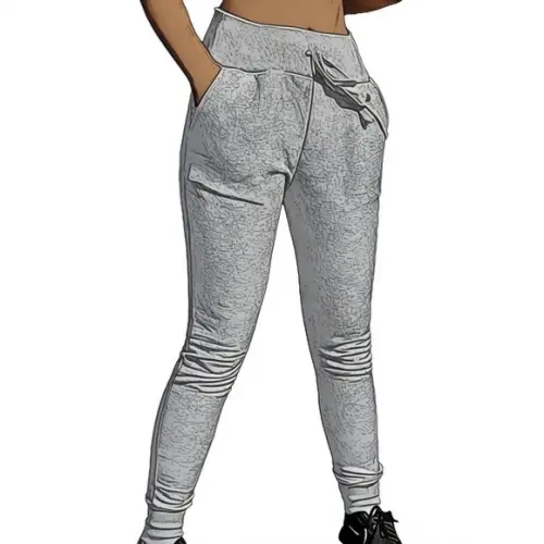 Molde Calça Moletom Skinny Feminina Pp ao Exg