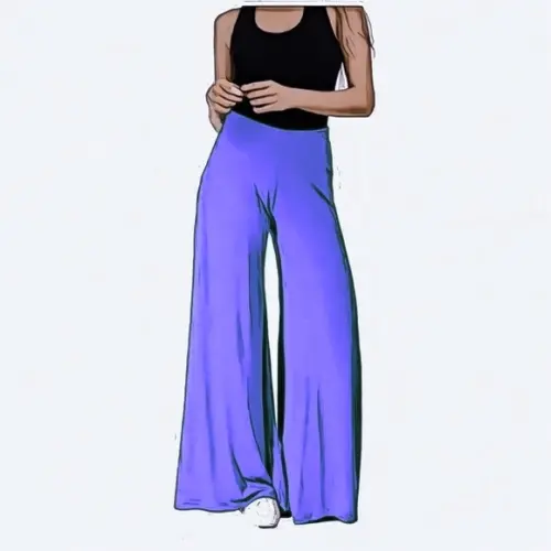 Molde Calça Pantalona em pdf P ao Gg