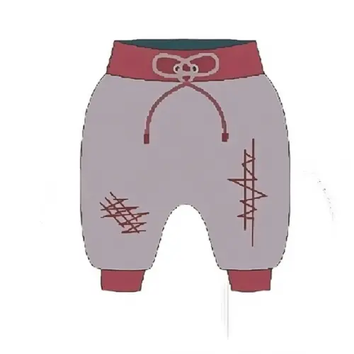 Molde Calça Saruel Bebê